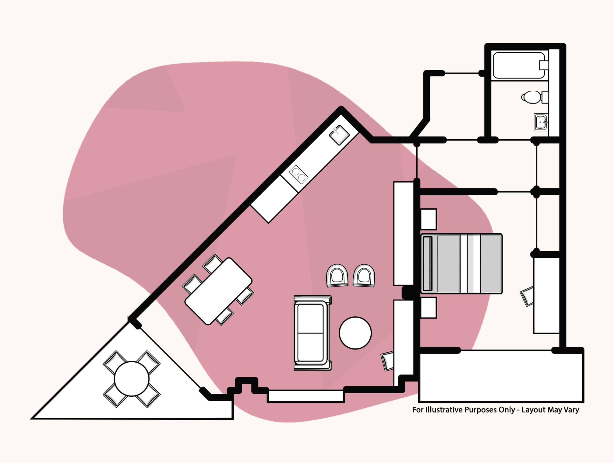 1 bed twin - Milton Keynes Serviced Apartment