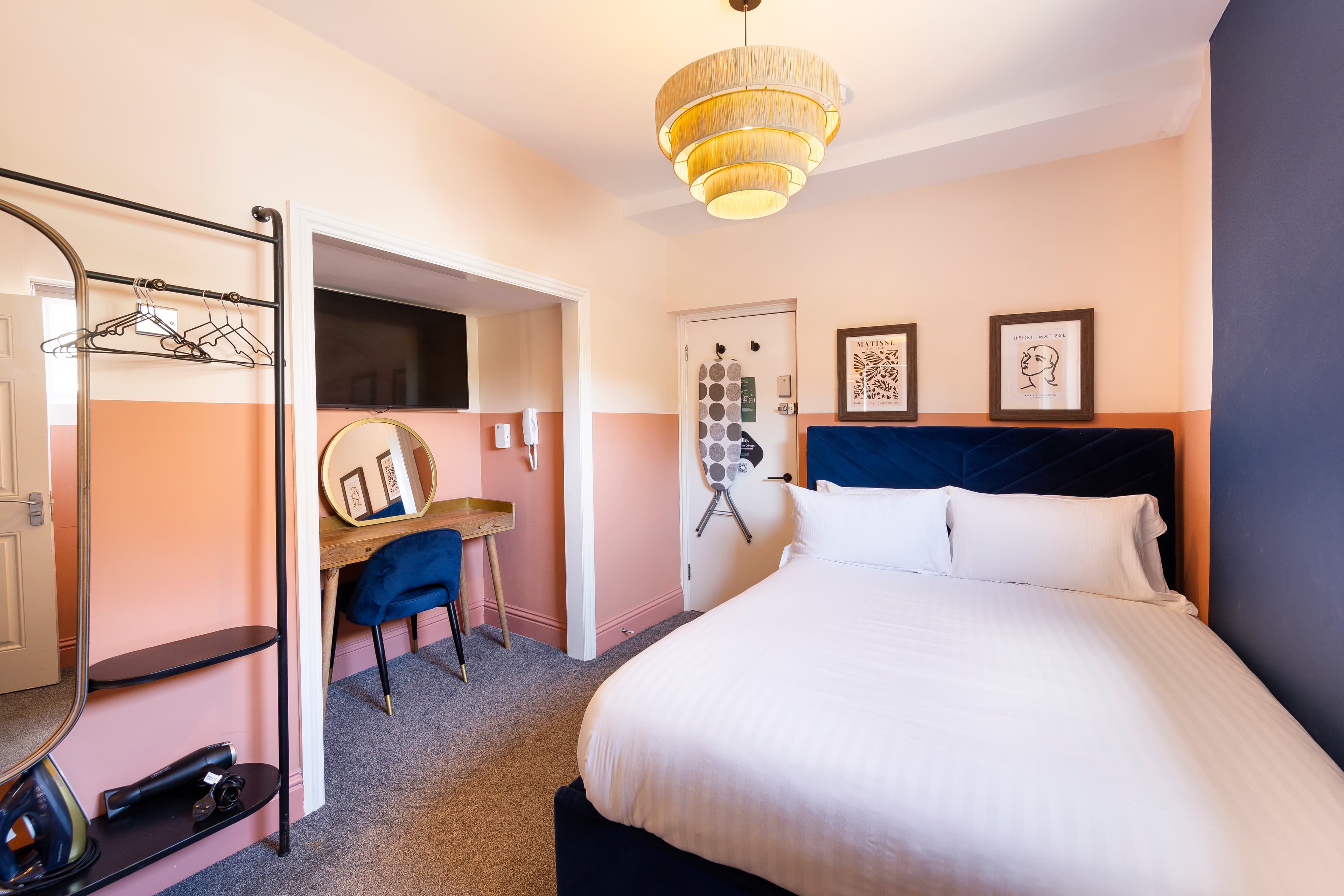 Clifton House Double Blue 50