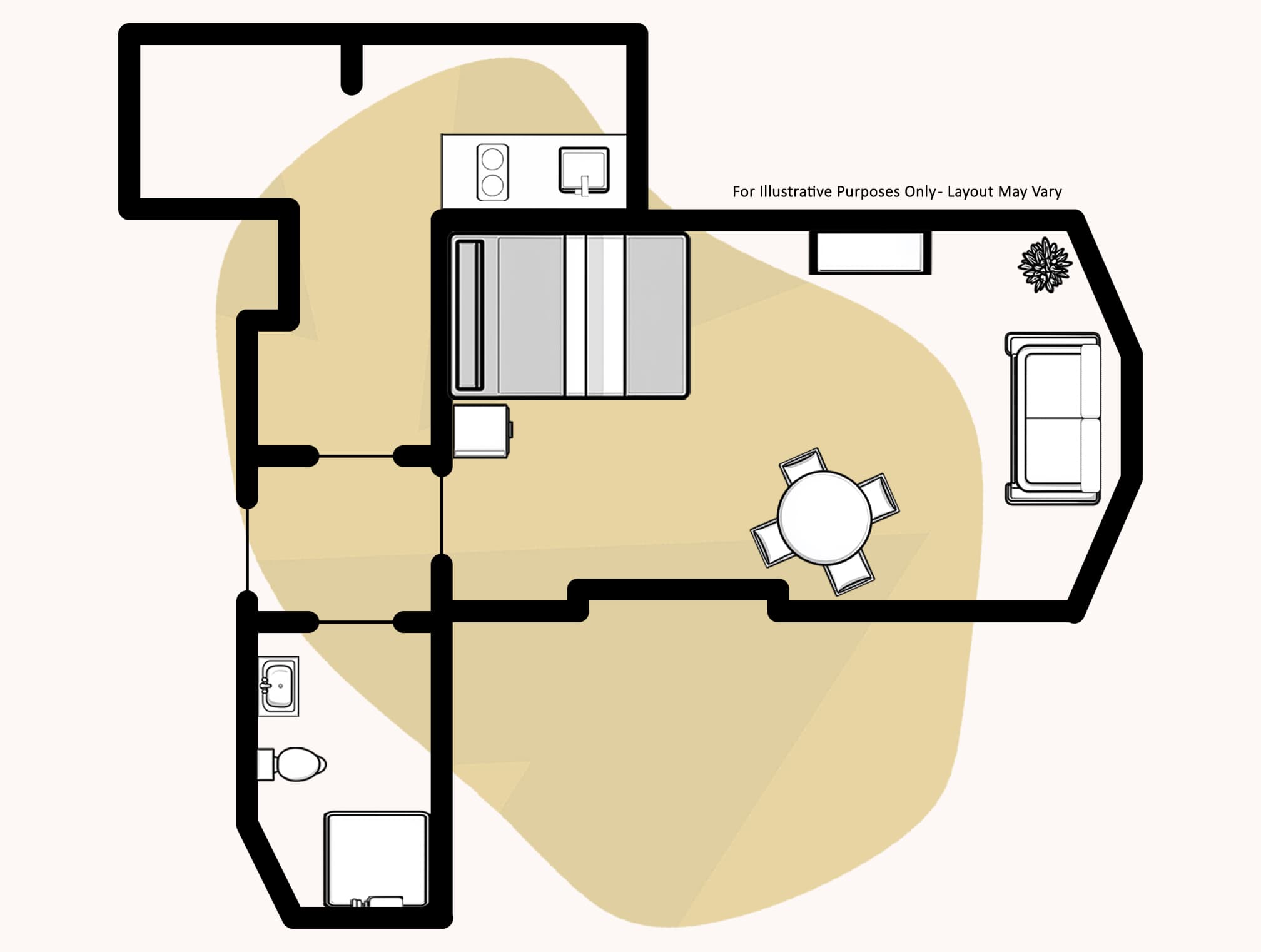 Super-King-or-Twin-One-Bedroom-Apartment-with-Sofa-Bed-Final