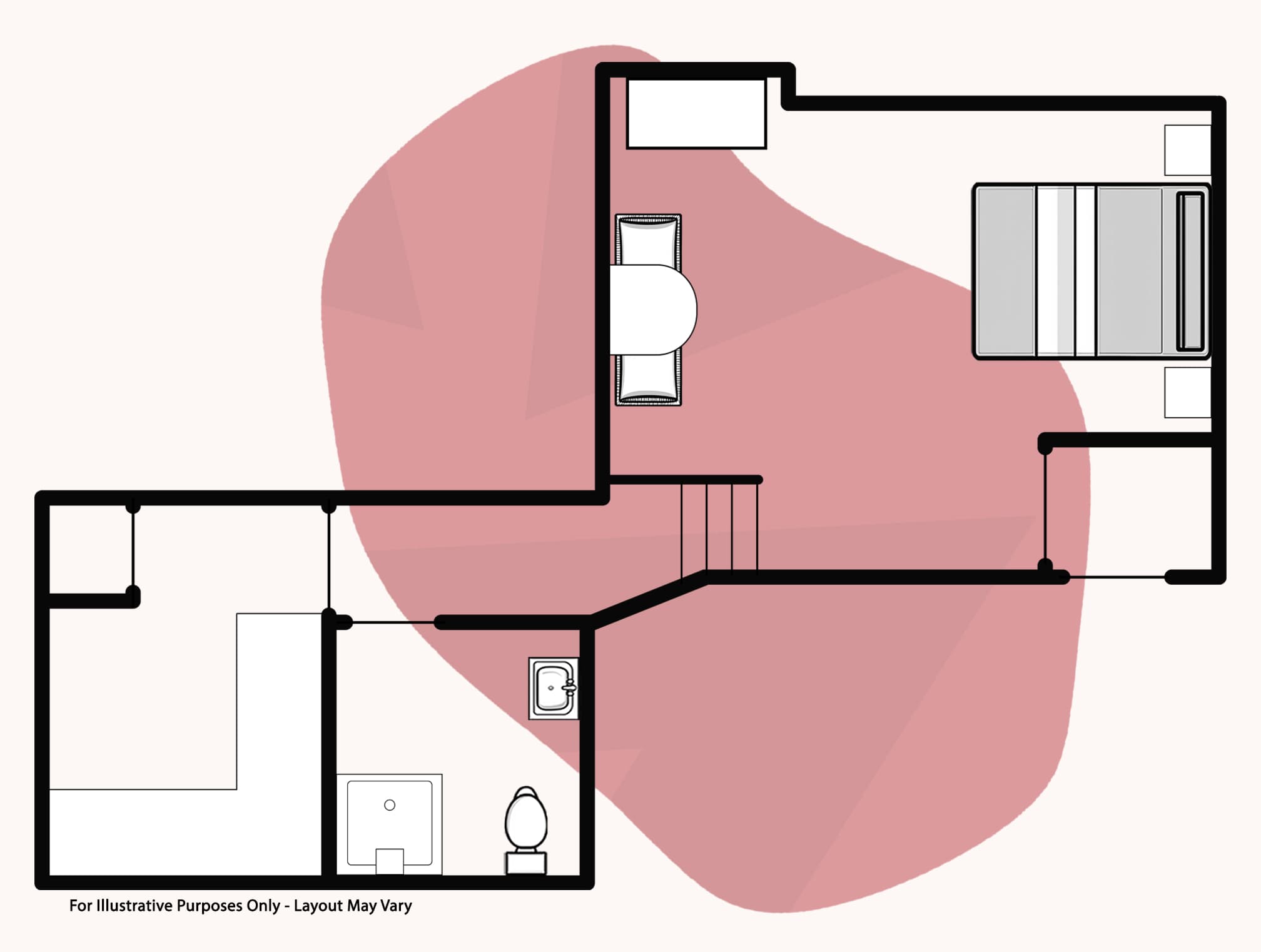 Graphic Floor Plan - Earl's Court 3