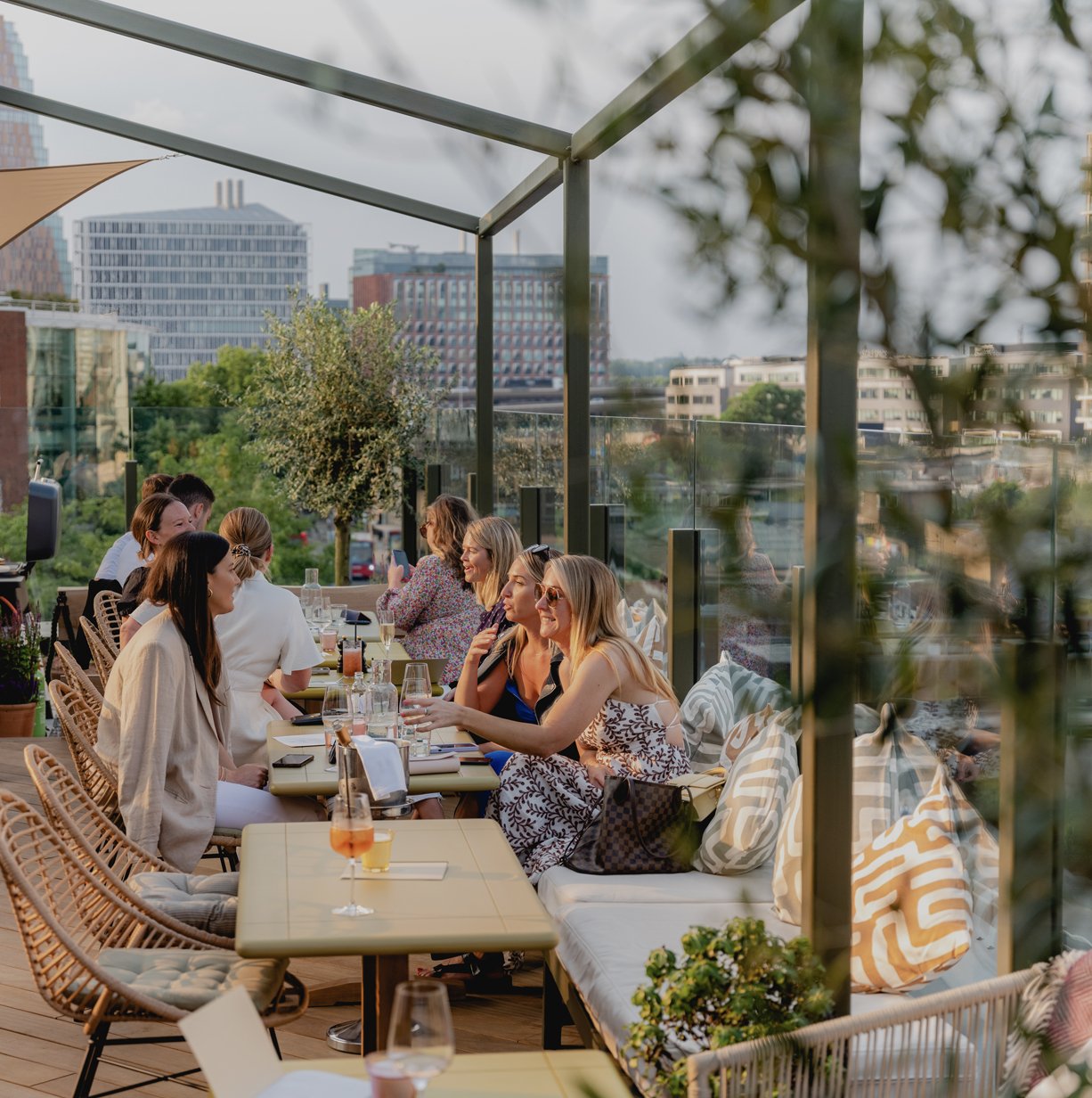 Rooftop bar