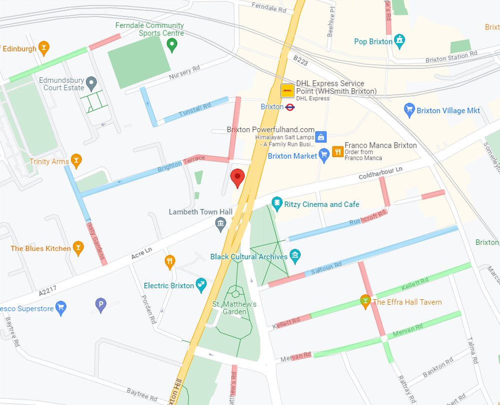 Parking Map for Clifton Village - Febraury 2021